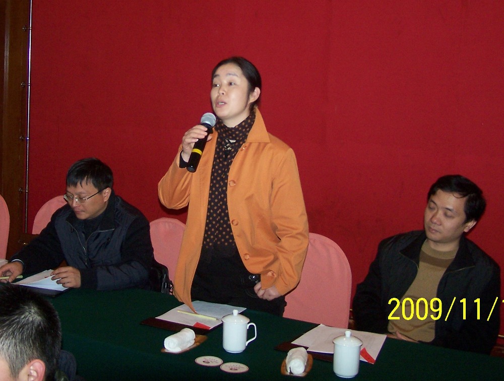 宁波市易拓信息科技有限公司副总经理葛亚飞在入会表决前发言